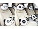 RETON 4 Pcs Cute Neck Pillow Panda Plush Auto Car Headrest Neck Support Cushion Pillow (Item 1)