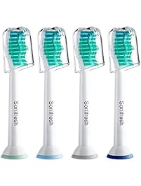 Sonifresh Toothbrush Heads,Replacement Toothbrush Heads For Philips Sonicare DiamondClean FlexCare EasyClean Brush Handles, 4 Pack