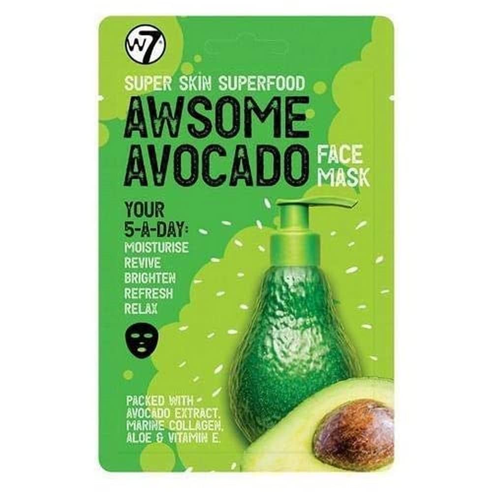 W7 SUPERFOOD AVOCADO FACE MASK