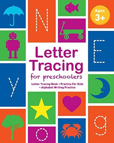 Letter Tracing Book for Preschoolers: Letter Tracing Book, Practice For Kids, Ages 3-5, Alphabet Writing Practice Paperback – 7 Mar. 2017