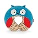 Skip Hop Zoo Little Kid and Toddler Travel Neck Rest, Soft Plush Velour, Multi Otis Owl
