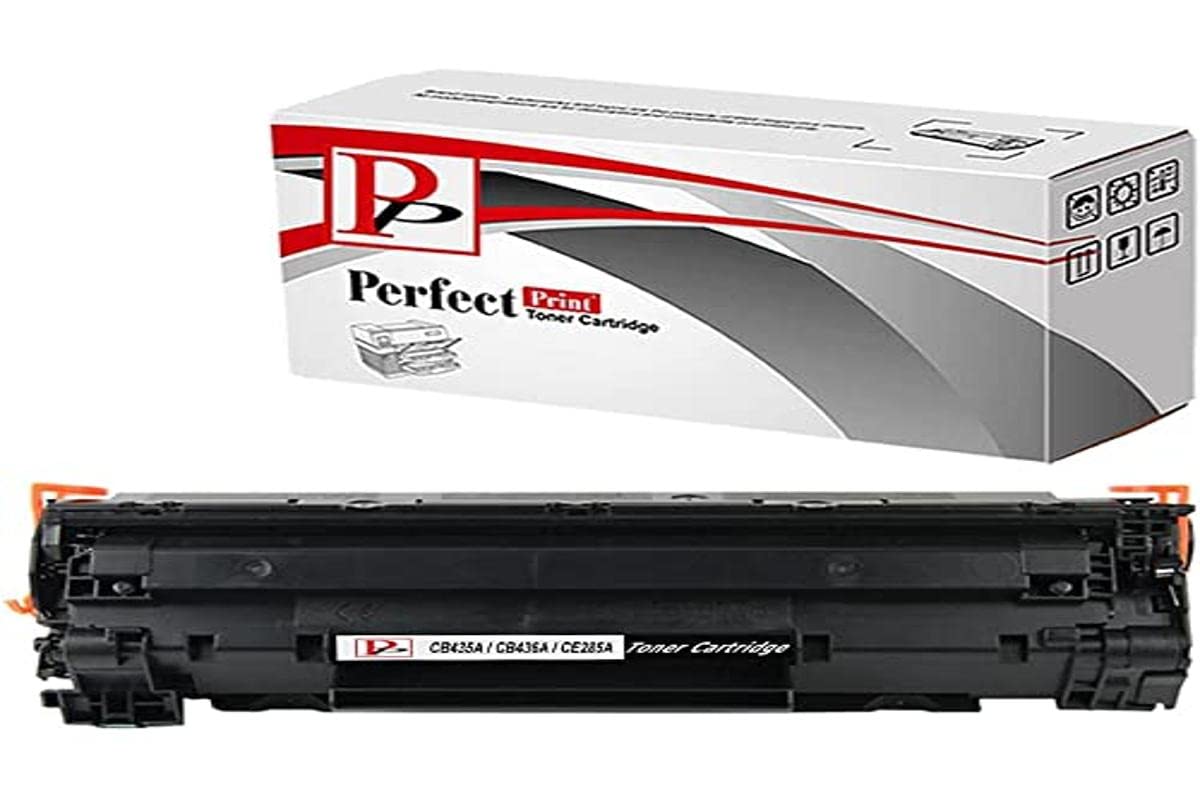 PerfectPrint Compatible Toner Cartridge Replacement for HP LaserJet Pro M1132 MFP M1212nf M1214nfh M1217nfw CE285A (Black)