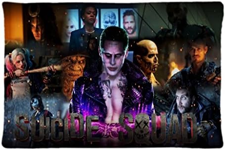 Decorative Suicide Squad Custom Fashion New arrival comfortable pillowcase (20"X30"inch) by Elsie Gordon design