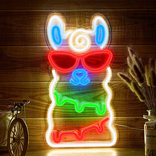 LED-Alpaca-Neon-Light-Festival-Wall-Neon-Sign-Art-Decor-Light-for-Christmas-Home-Decoration-Bedroom-Lounge-Office-Wedding-Christmas-Valentines-Day-Party-Operated-by-USB