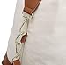 Ulgoo Travel Tote Bag Carry On Shoulder Bag Overnight Duffel in Trolley Handle (Beige)