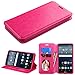 LG G STYLO Wallet Case, Phonelicious(Tm) LG G STYLO (LS770) Wallet PU Leather Case Fancy Diary Premium Color Pouch ID Credit Card Cover Flip Folio Book Style with Money Slot Myjacket - Hybrid Slim Fit TPU Saffiano Case + Phonelicious [Tm] Stylus Pen