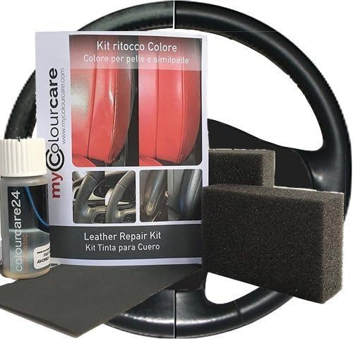 Leather Steering Wheel Restoration Kit, Black, 25 ml, for MB C Class W202-205 from 1993-2014