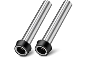 Gorilley 2 Pcs Bar Sink Overflow Pipe 7.48 Inches Sink Strainer Pipe Sink Drain Tube for Holes Pipe Stopper Bathroom Pipes