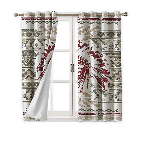 Scottdecor Curtain For Kids Room Grommets Pattern Darkening