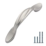 Asidrama 10 Pack 3 Inch(76mm) Brushed Satin Nickel