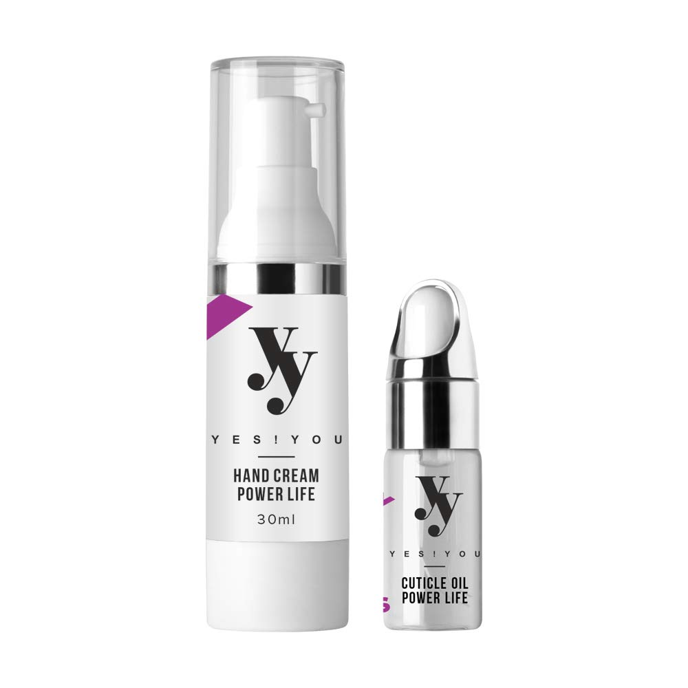 Yes!You Perfumed Manicure Mini 2-Piece Set, Includes Power Life Cuticle Oil and Hand Cream