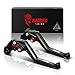 MZS R1 Levers Short Adjustment Brake Clutch CNC for Yamaha YZF-R1 R1M R1S 2015-2018/ YZF R6 2017-2018 Black