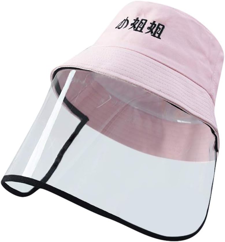 Fainosmny Anti-Spitting Protective Hat Dustproof Cover Kids Girls Fisherman Cap Hat