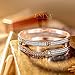 J.NINA Gifts Christmas Rose-Gold Plated Bracelets London Impression Bangle for Women with Crystals from Swarovski Birthday Anniversary Jewelry Gift for Women Girlfriend Lover Wife Daughter Wife