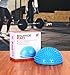 Utopia Fitness Hedgehog Style Balance Pod (Blue, Single Pack) - Inflated Stability Wobble Cushion - Exercise Fitness Core Balance Disc - Perfect for Home and Gym Use - by