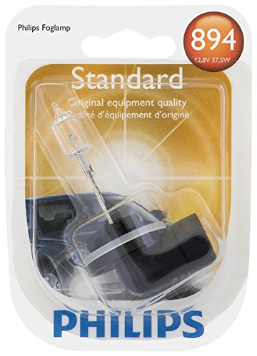 Philips Automotive Lighting 894 Standard Fog Bulb (Pack of 1), cool white (894B1)