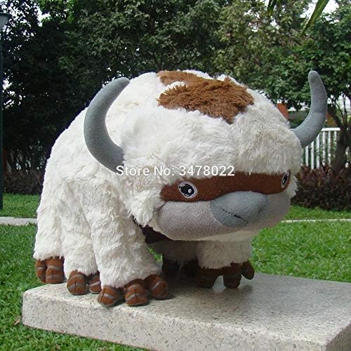 NIANMEI The Last Airbender Resource 45Cm Appa Stuffed Animal Fluffy Toys Cuddly Doll