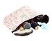 Leegoal(TM) Elegant Multi Fuctional Canvas Floral Pouch Pencil Pen Case Bag (Pink)