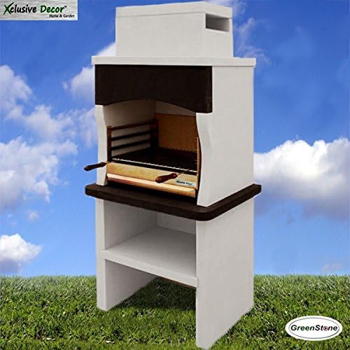 Edmonton Easy Assemble Stone Barbecue with Grill