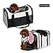 Akinerri Airline Approved Pet Carriers,Soft Sided Collapsible Pet Travel Carrier for Medium Puppy and Cats (Medium, Grey)thumb 2