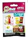 Mi World AMC Theatres Accessory Set (7 pc Collector Pack - 3 Popcorn Clusters, 1 Popcorn Bag, 1 Lemonade and 2 Candy Bags)