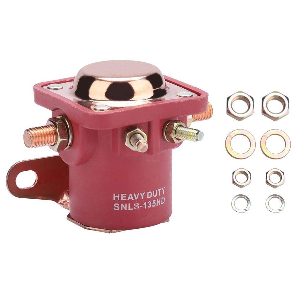 Solenoid Relay - 12V 4-Terminal Car Refit Heavy Duty Starter Solenoid Relay Switch