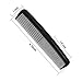 Cubaco 5 inch Hair Comb Pocket Size Mini Bulk Combs Perfect for Travelling, 20 Pack Black Combs for Unisex, Salon Barber Comb for All Hair Types
