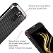 BENTOBEN Phone Case LG K8 2016 / LG K7 / LG Treasure LTE, Case for LG Tribute 5 / LG Escape/LG Phoenix 2, Dual Layer Hybrid PC TPU Bumper Carbon Fiber Texture Rugged Shockproof Protective Case Black