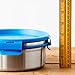 LunchBots Clicks Salad Container (4 Cup) - Stainless Steel Food Container with Leak-Proof Lid - Great for Salad, Leftovers and Healthy Lunches - Eco-Friendly, Dishwasher Safe and BPA-Free