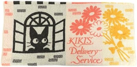 Ghibli Kiki's Delivery Service balmy windowsill towel pillow cover for adult From Japan New