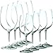 Riedel Vinum, Set of 6 plus 2 Bonus Glasses (4 Bordeaux & 4 Chablis)