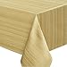 Benson Mills Flow Spillproof Fabric Tablecloth, 60x140, Ivory/Ecru
