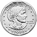 1999 P, D Susan B. Anthony Dollar 2 Coin Set Uncirculated