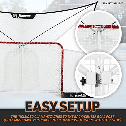 Franklin Sports NHL Hockey Goal Backstop Net Fibertech Street Hockey