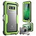 i-Blason Case for Galaxy S8 Active , Magma Full body Heavy Duty Protection Shock Reduction / Bumper Case with Built-in Screen Protector (Not Fit Galaxy S8/S8 Plus)(Green)