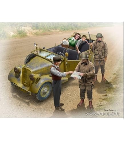 Masterbox 3584 Fanteria Tedesca Western Europe 1944-45 1