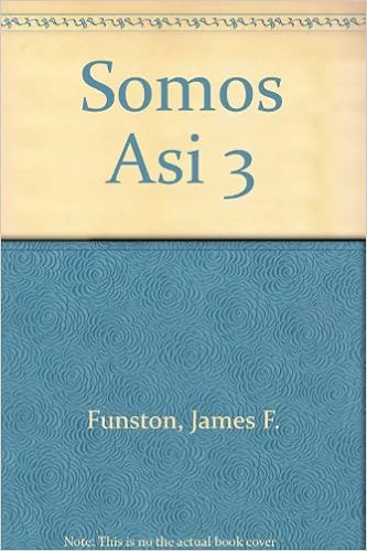 Amazoncom Somos Asi 3 9780821905258 James F Funston - 
