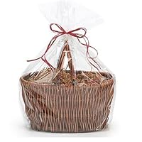 Extra Large Jumbo BOPP Cellophane Bags Gift Basket 30 x 40 Inch Preimum Quality Bags Made in USA - 10 Pack by A1 Bakery Supplies