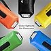 Leader Accessories New Heavy Duty Vinyl Waterproof Dry Bag for Boating Kayaking Fishing Rafting Swimming Floating and Camping (Orange, 55L)