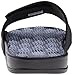 adidas Men's Adissage 2.0 Slides Sandal, Black/Night Metallic/Black, 10