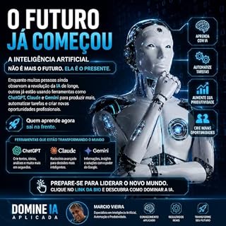 Livro TREINAMENTO COMPLETO – Domine Inteligência Artificial Aplicada: Do Zero ao Expert em IA, Automação e Agentes Inteligentes