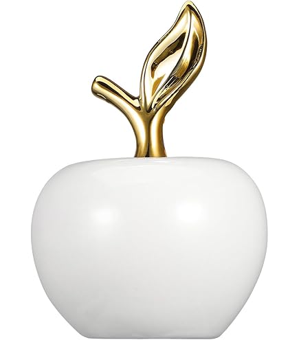 Amazon.com: Modern Day Accents Manzana Blanco White Apple : Home