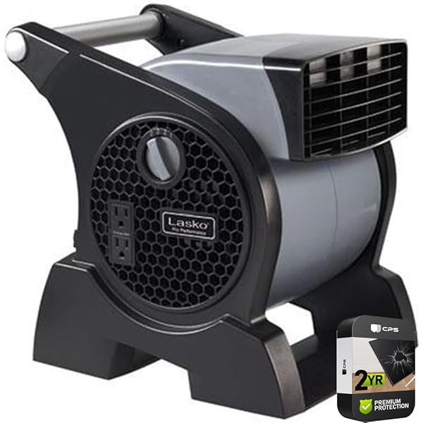 Amazon.com: Lasko Max Performance Pivoting Utility Fan Model U15720 : Home  u0026 Kitchen