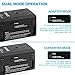 DOACE 2000W Travel Adapter and Voltage Converter Combo, Step Down Transformer 220V to 110V for Hair Dryers, US/UK/EU/AU Plugs for Worldwide Use (for US Appliances)
