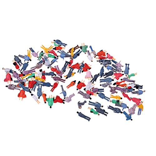 HomeDecTime 1/50 Maßstab Ho Layout Modell Zug - 1/87, 1,7 cm-2 cm – Bild 8