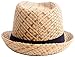 Fedora Hats for Men Breathable Mens Fedora Hats Summer Men's Fedoras Adjustable Womens Fedora Hat Panama Fedora Sun Straw Hat, Dark Beige LXL