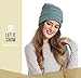 Brook + Bay Cable Knit Multicolored Beanie Stay Warm & Stylish This Winter - Thick, Soft & Chunky Beanie Hats for Women & Men - Serious Beanies for Serious Style