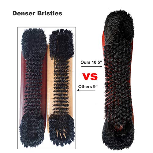 LANHE TACTICAL Pool Table Brush 10-1/2 Inch Billiard Table Brush with Nylon Bristles Cleaning Tool
