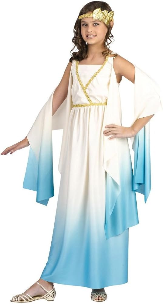 Amazon Com Fun World Greek Goddess Child Costume Small 4 6