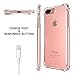 iPhone 7 Plus Case, Dostyle Shock Absorption Bumper Soft TPU Anti-Scratch Cover Case for iPhone 7 Plus 5.5 Inch (Clear)